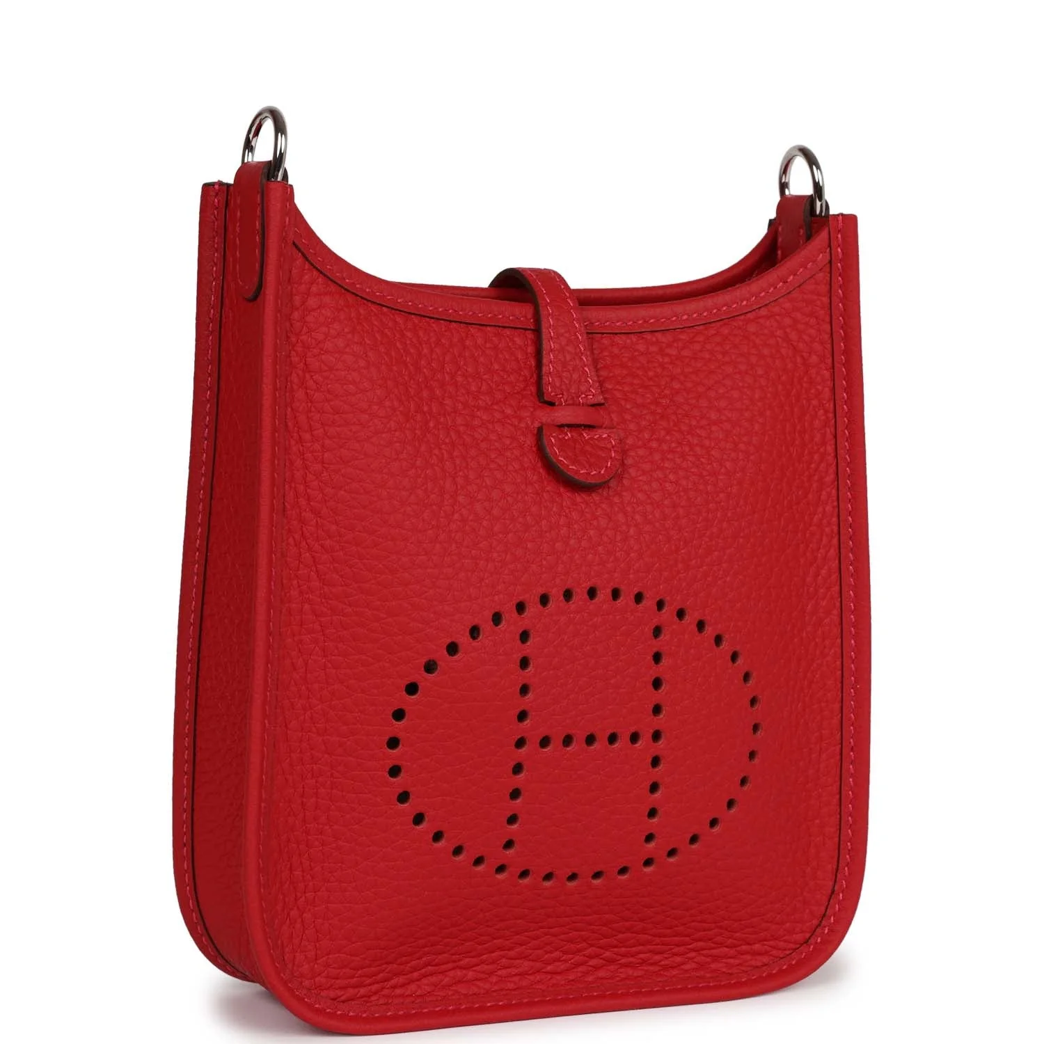 Her Evelyne TPM Rouge Piment Clemence Palladium Hardware