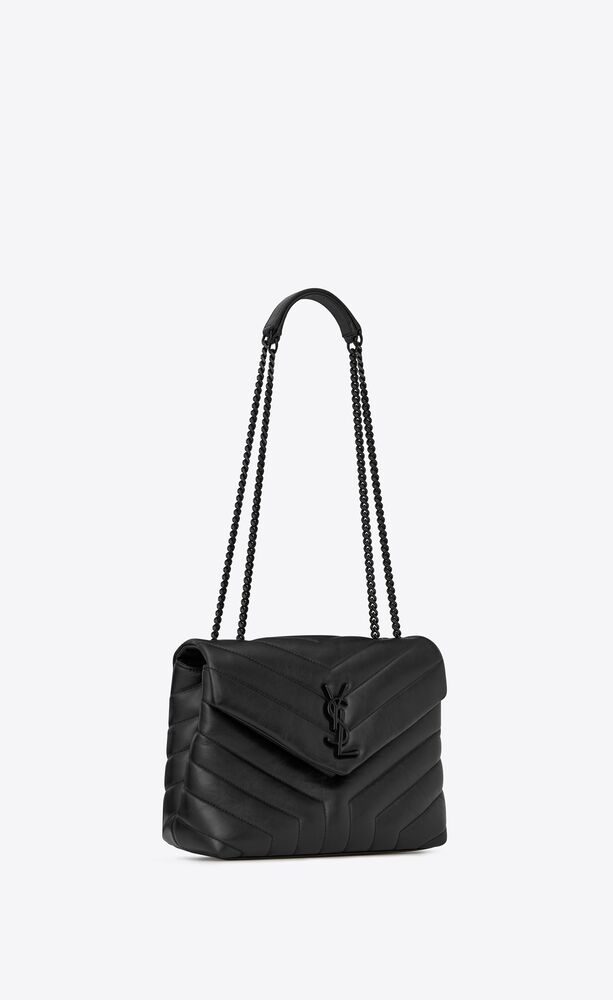 LOULOU SMALL IN QUILTED LEATHER