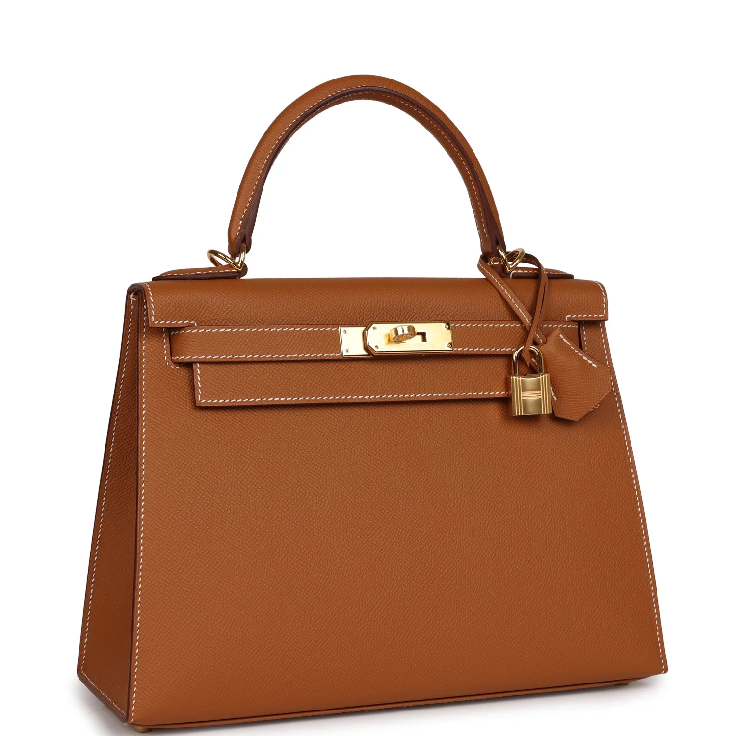 Her Kelly Sellier 28 Gold Epsom Gold Hardware