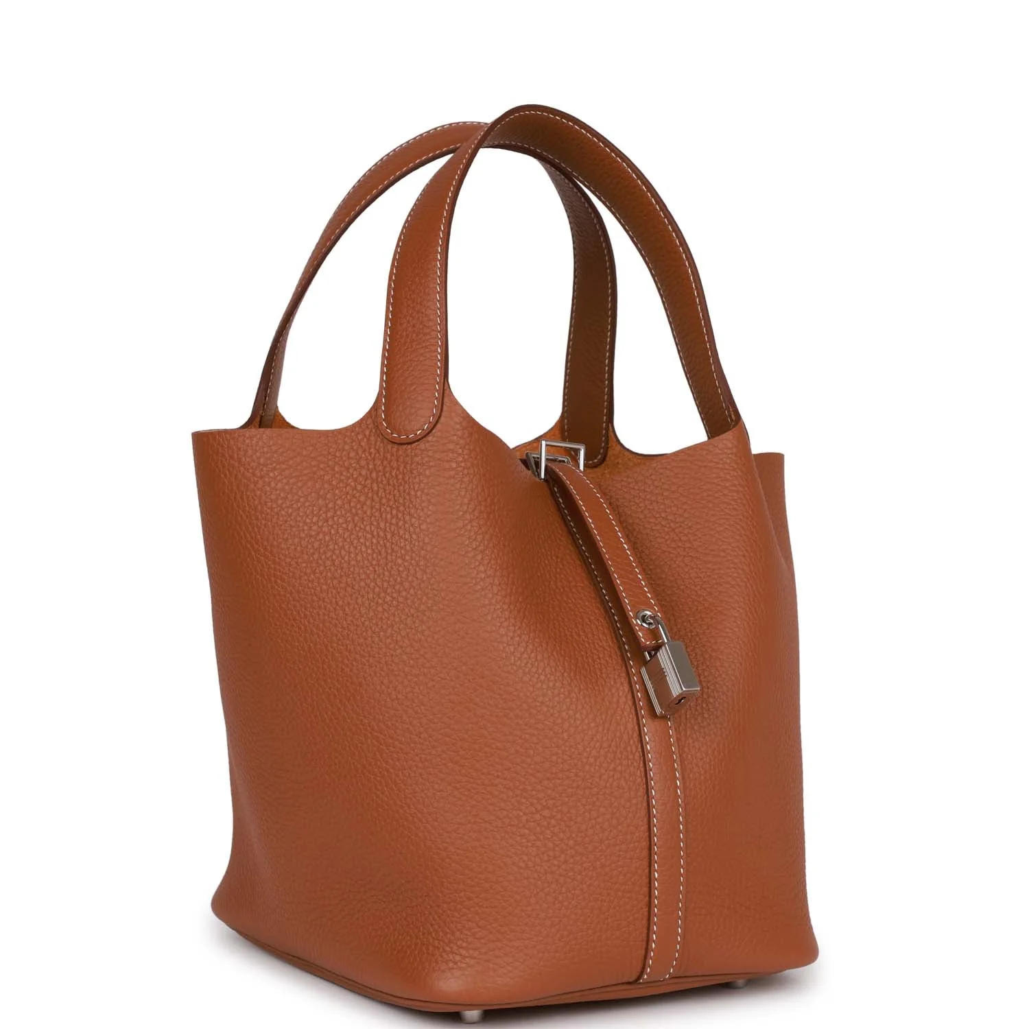 Her Picotin Lock 22 Gold Clemence Palladium Hardware