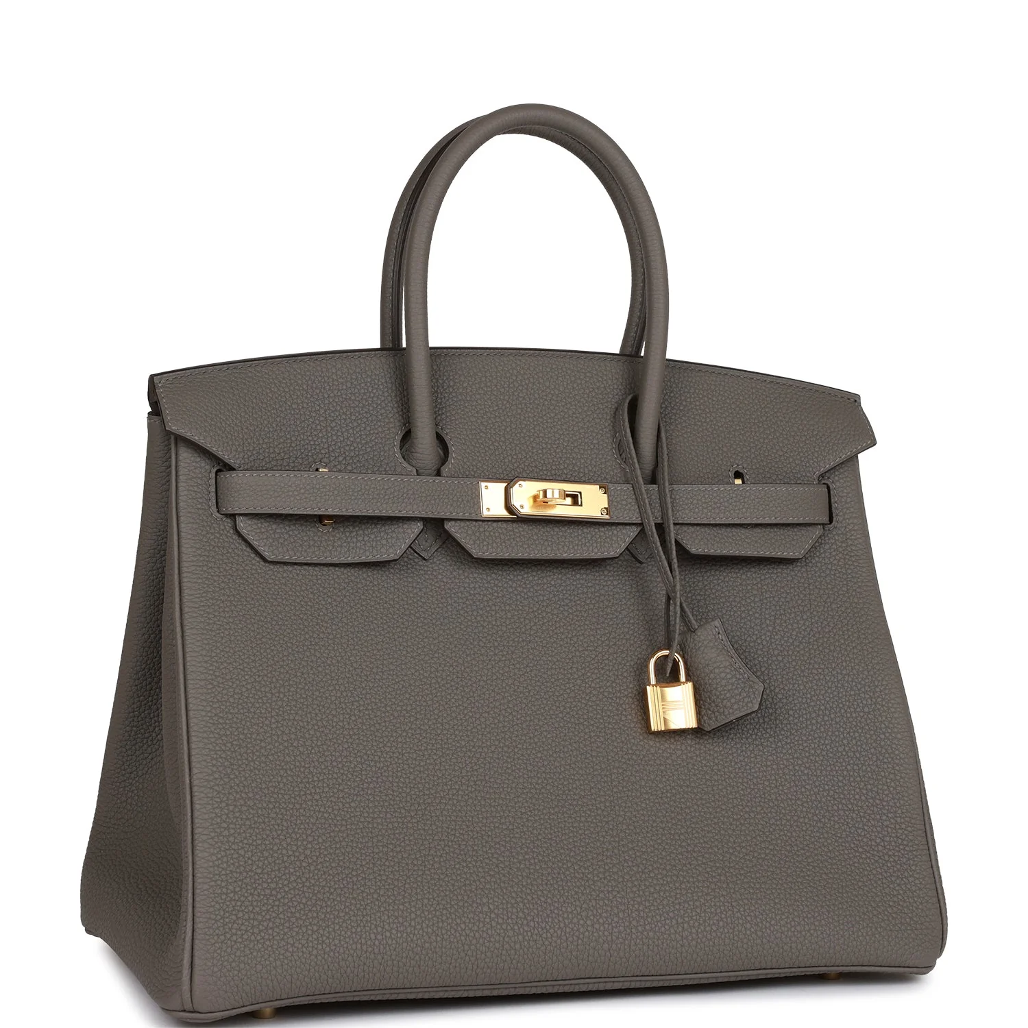 Her Birkin 35 Gris Meyer Togo Gold Hardware
