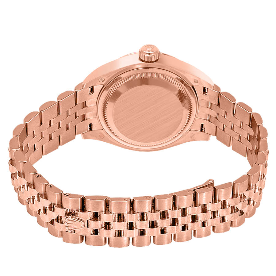 Lady-Datejust 28 Rose Gold Jubilee Bracelet Women's Watch 279175-0020
