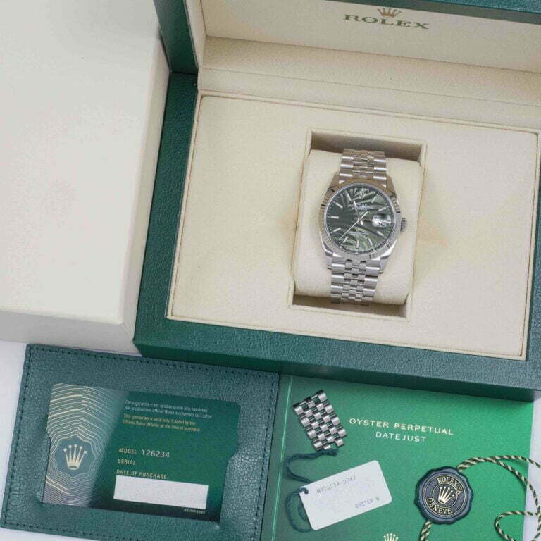 Rolex Datejust 36 126234 Olive Palm