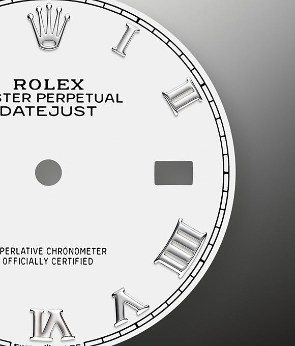 Datejust 36 Oystersteel and white gold Ref# 126234-0026