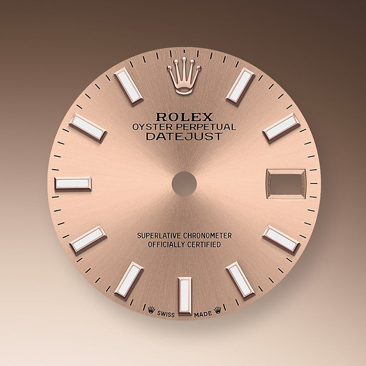 Lady-Datejust 28, Oystersteel and 18k Everose Gold, Ref# 279381RBR-0024