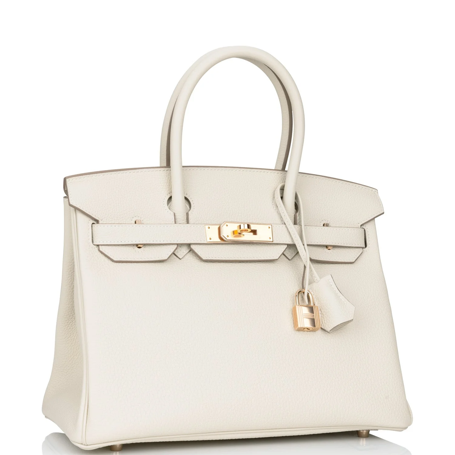 Her Birkin 30 Craie Togo Rose Gold Hardware
