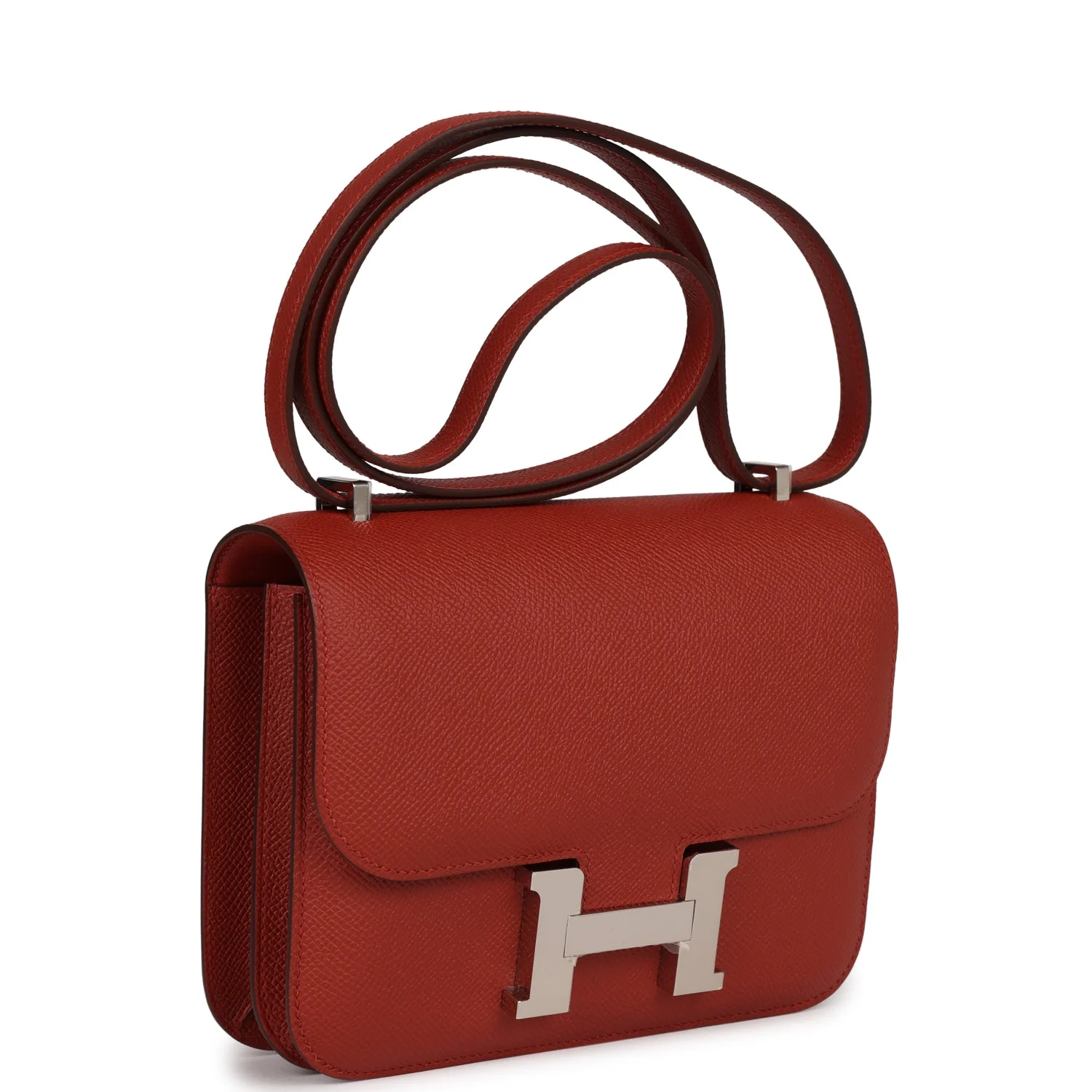 Her Constance 1-18 Rouge Venetian Epsom Palladium Hardware