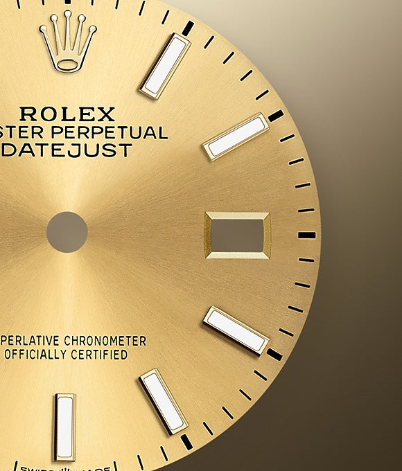 Datejust 36 Oystersteel and yellow gold Ref# 126283RBR-0002