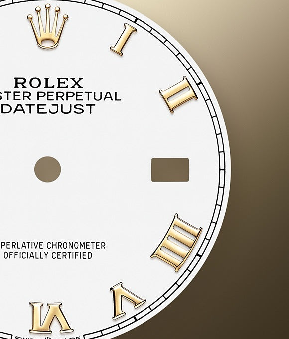 Datejust 36 Oystersteel and yellow gold Ref# 126283RBR-0015
