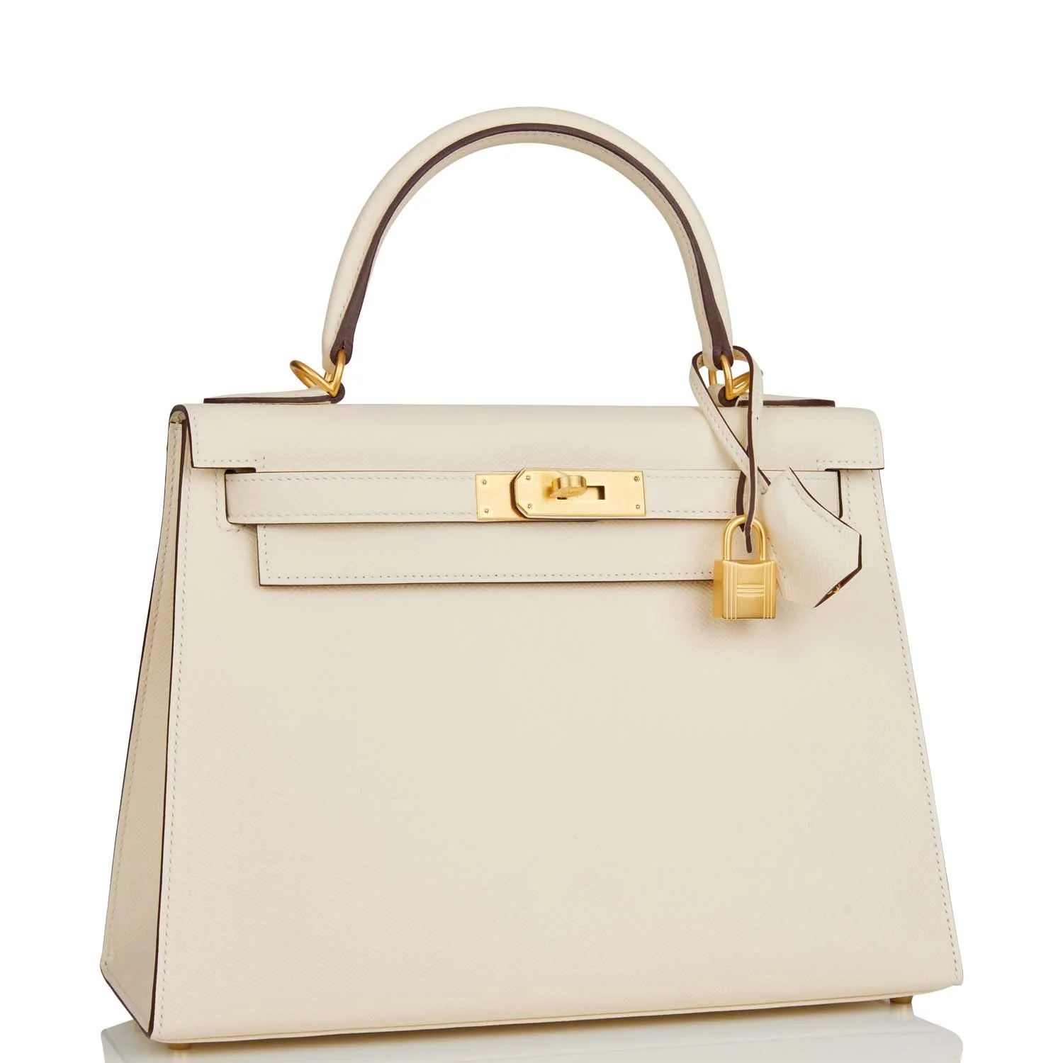 Her Special Order (HSS) Kelly Sellier 28 Nata Verso Epsom Brushed Gold Hardware