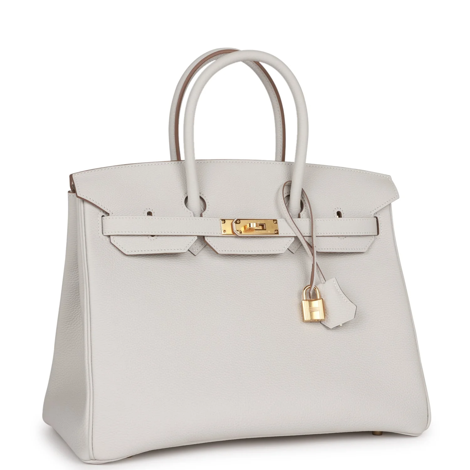 Her Birkin 35 Gris Pale Togo Gold Hardware