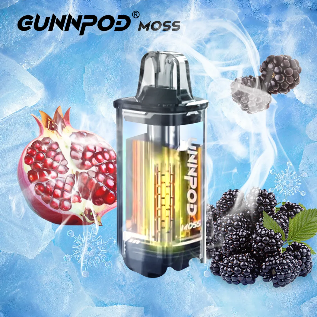 BLACKBERRY CHERRY POMEGRANATE ICE CARTRIDGE