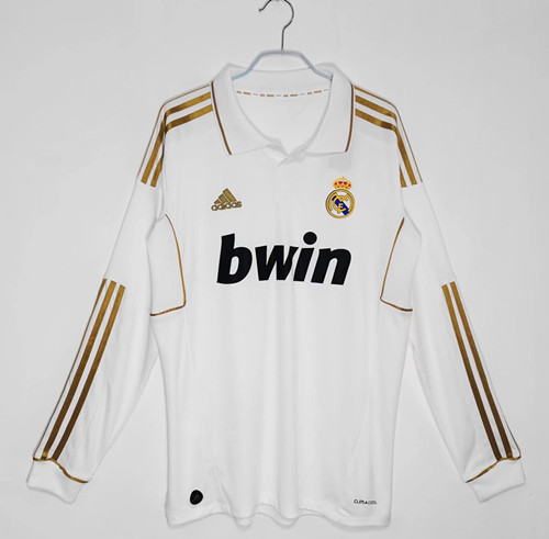 Real Madrid 2011/12 Season Classic LS Home Soccer Jersey