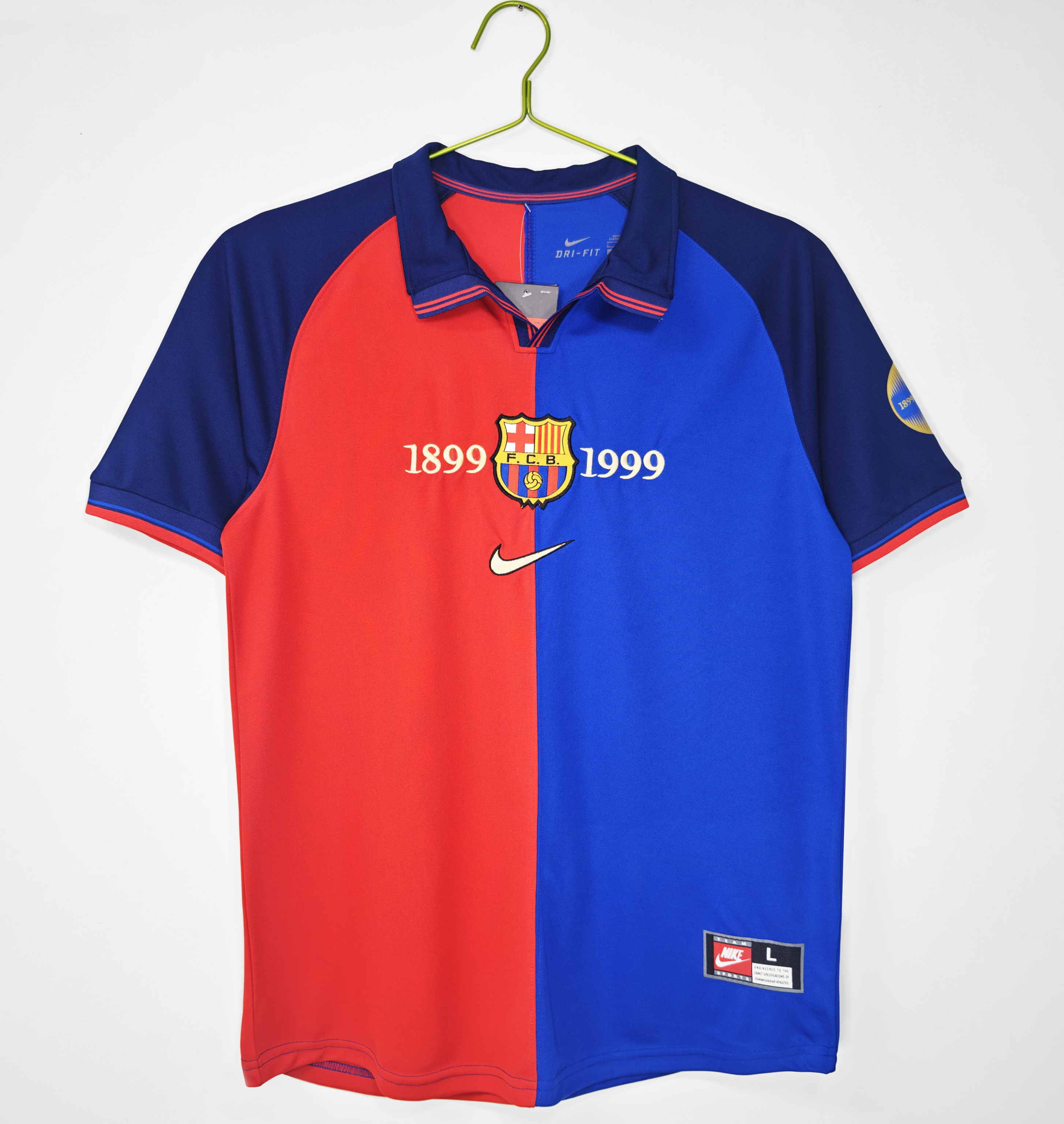 Barcelona 100 Years Classic Soccer Jersey