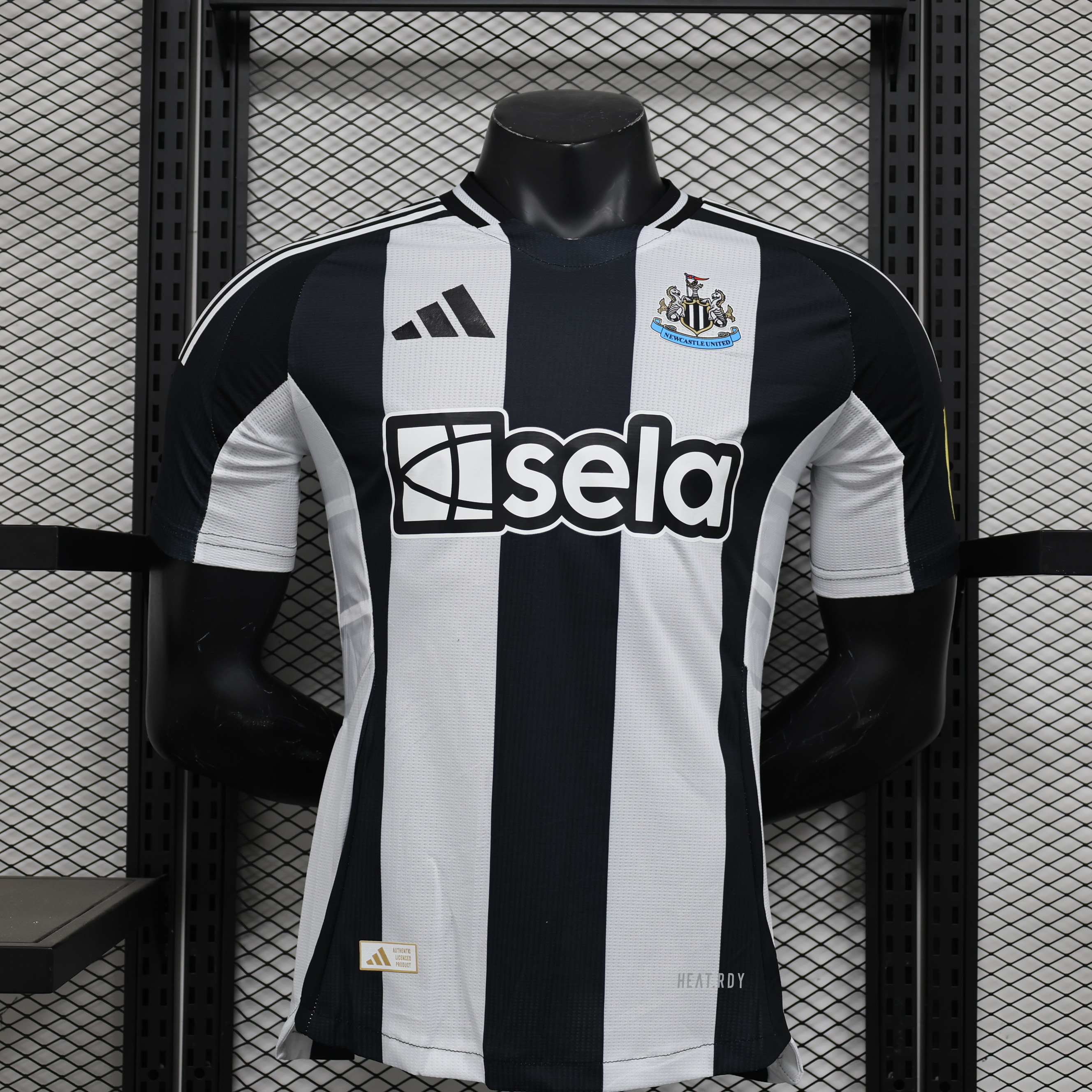 Newcastle 24/25 Home Player Version Soccer Jersey