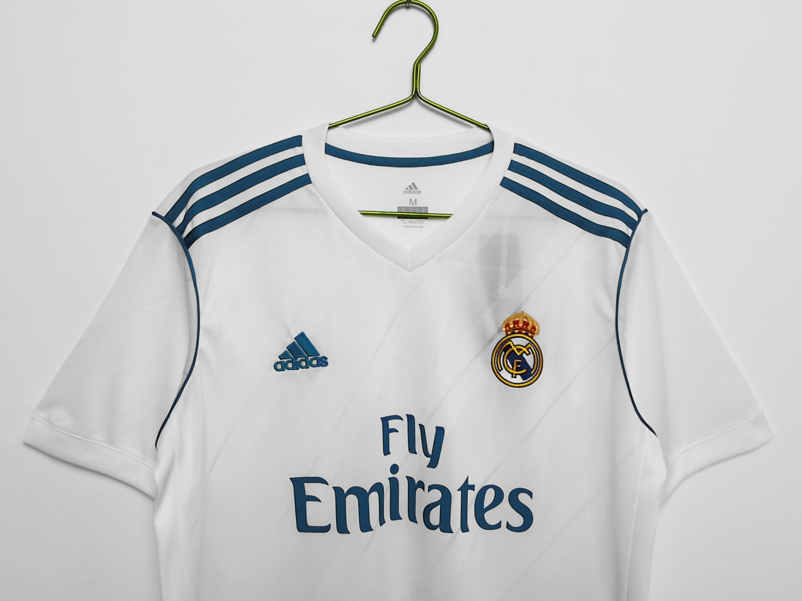 Real Madrid 17/18 Classic Home Soccer Jersey