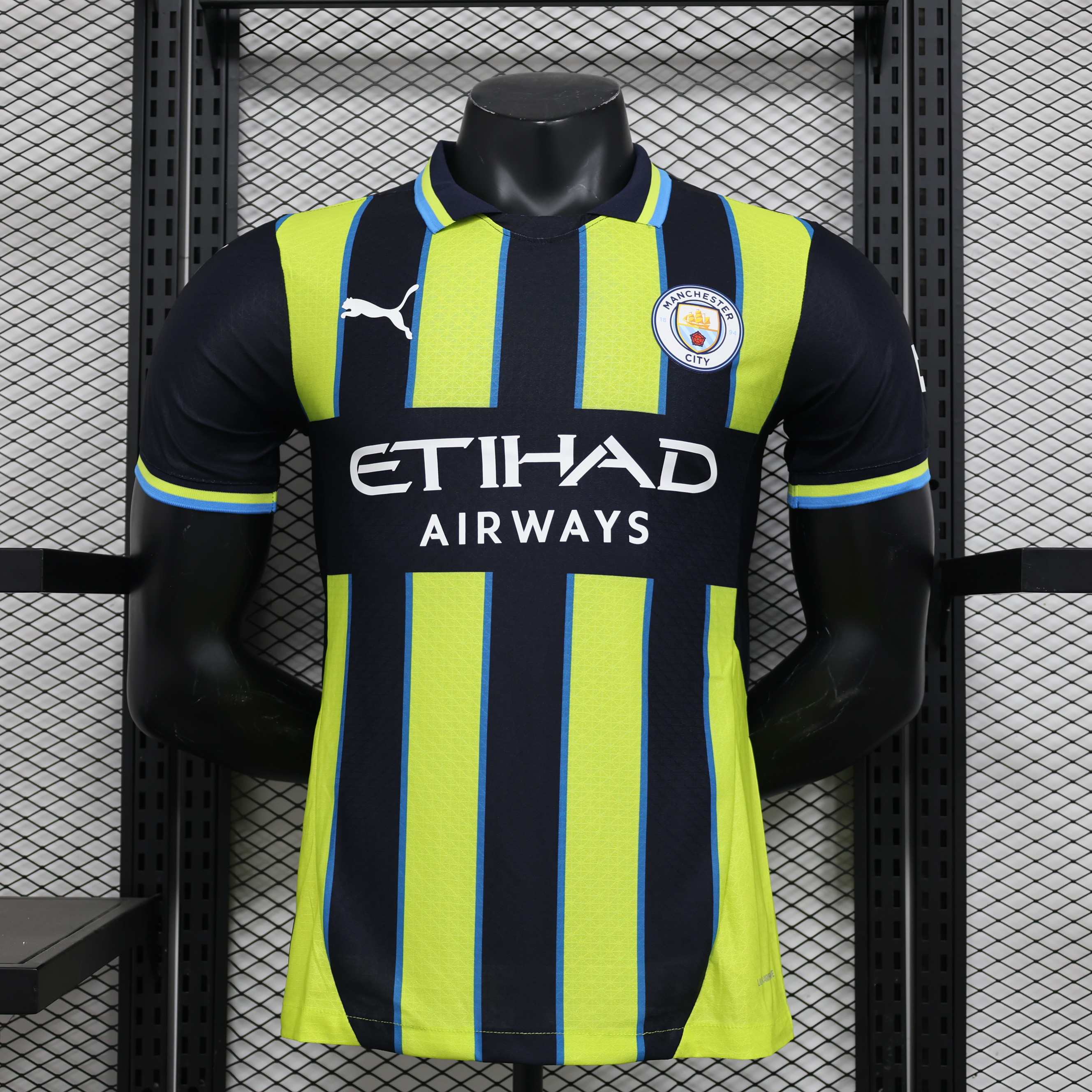 Manchester City 24/25 Away Player Version Soccer Jersey