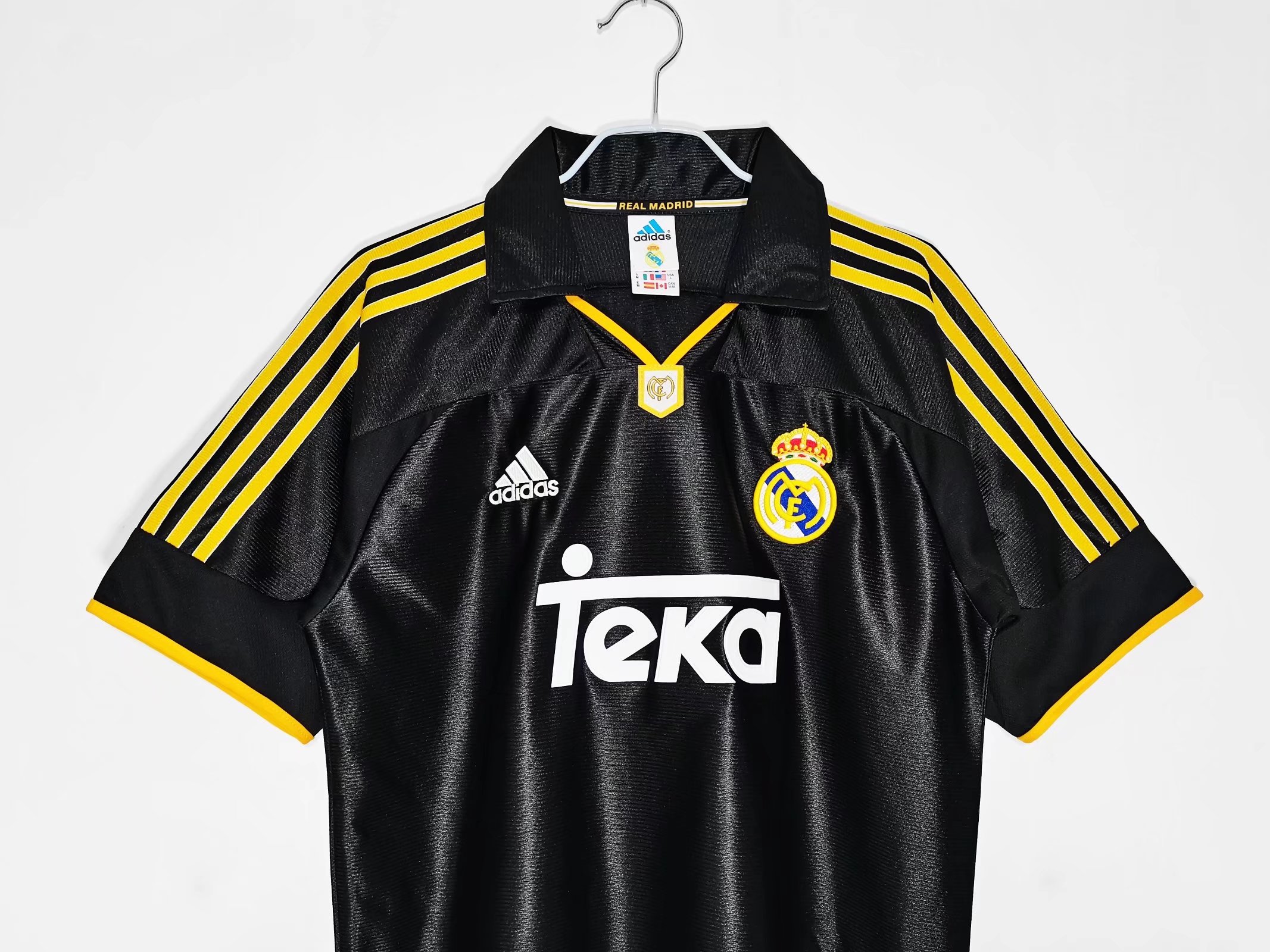 Real Madrid 99/01 Classic Away Soccer Jersey