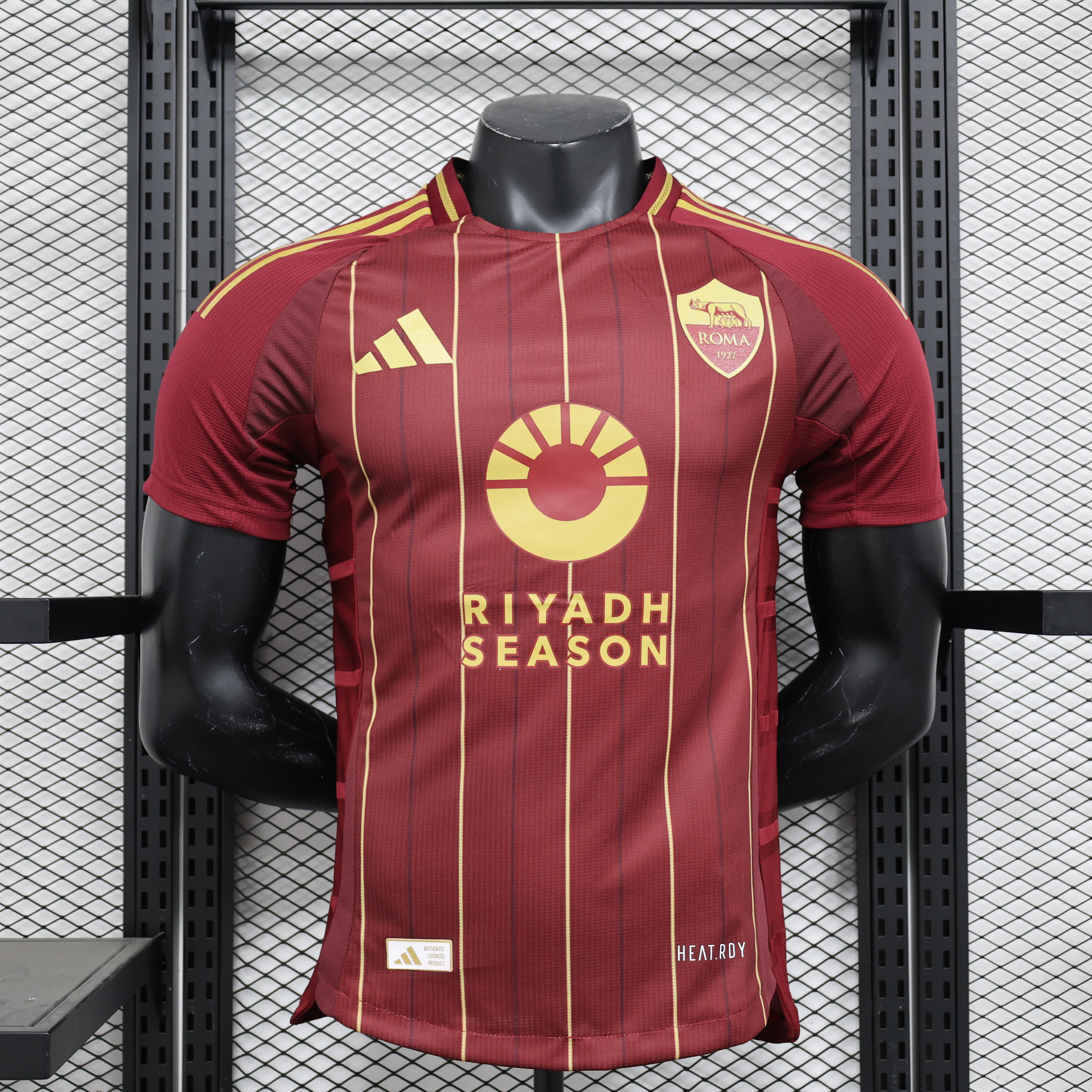 As Roma 24/25 Home Player Version Soccer Jersey