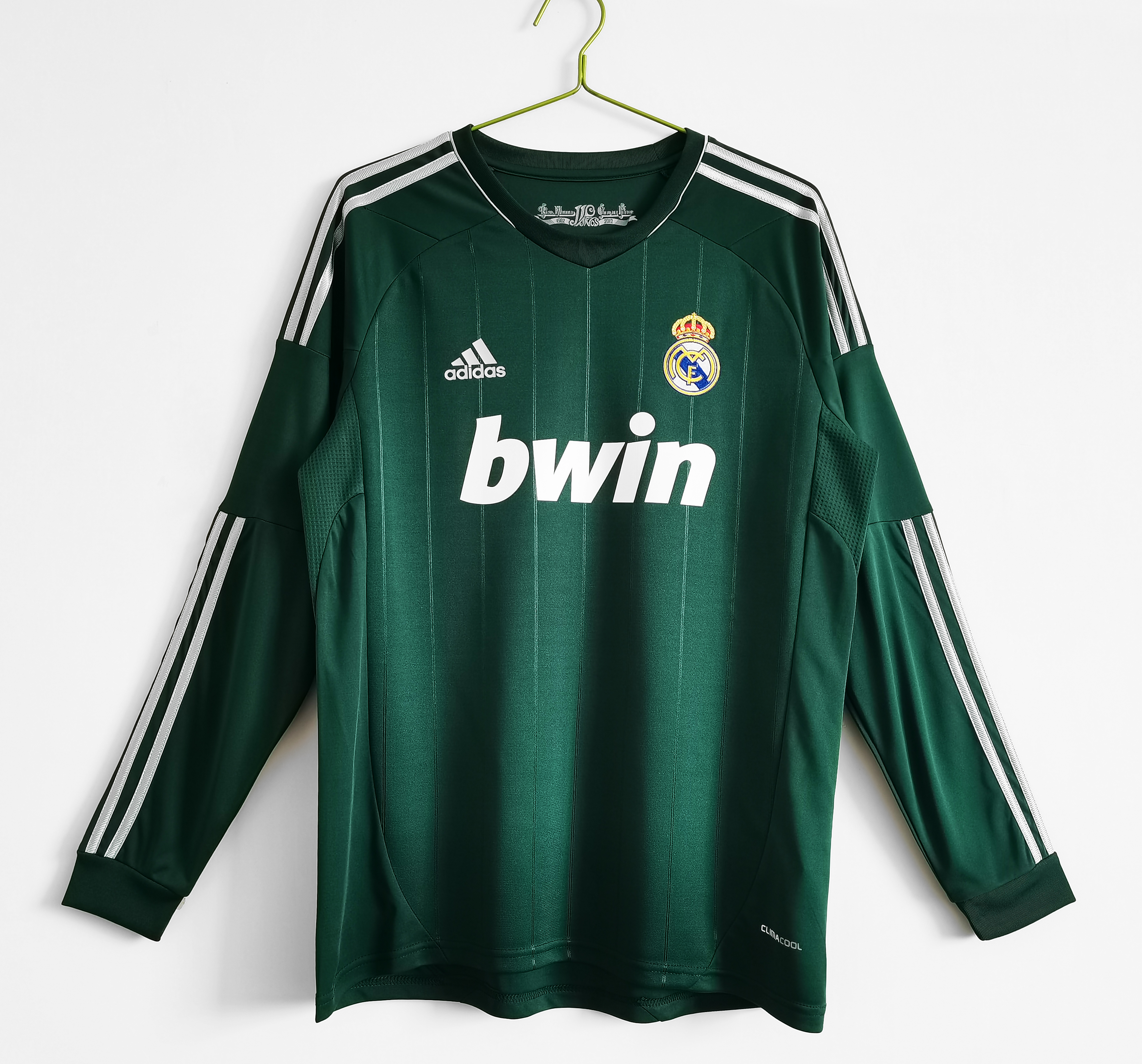 Real Madrid 12/13 Classic LS Third Soccer Jersey