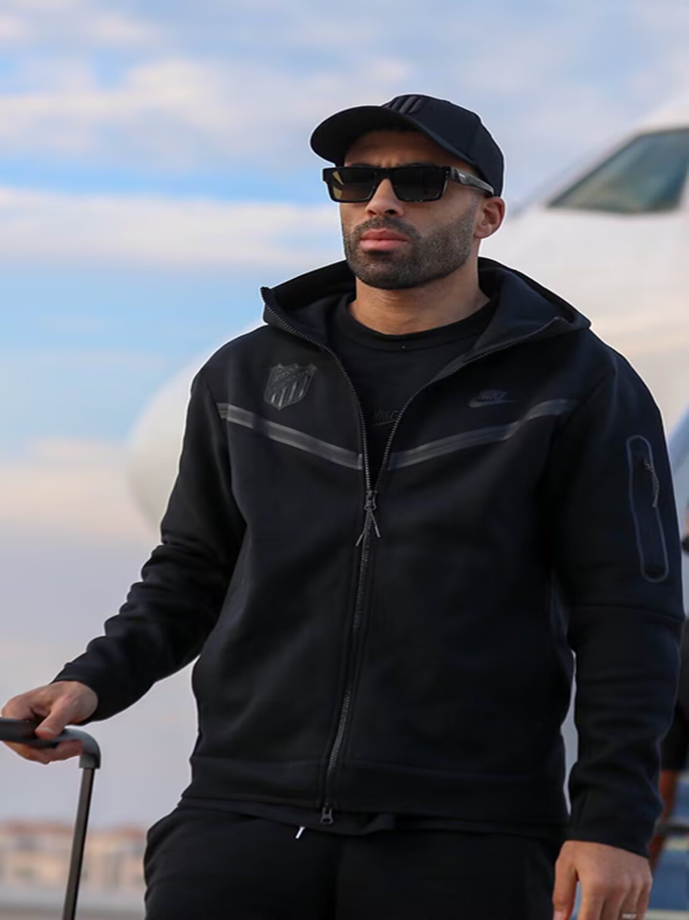 Ittihad 24/25 Traning Hoody (Black Jacket )