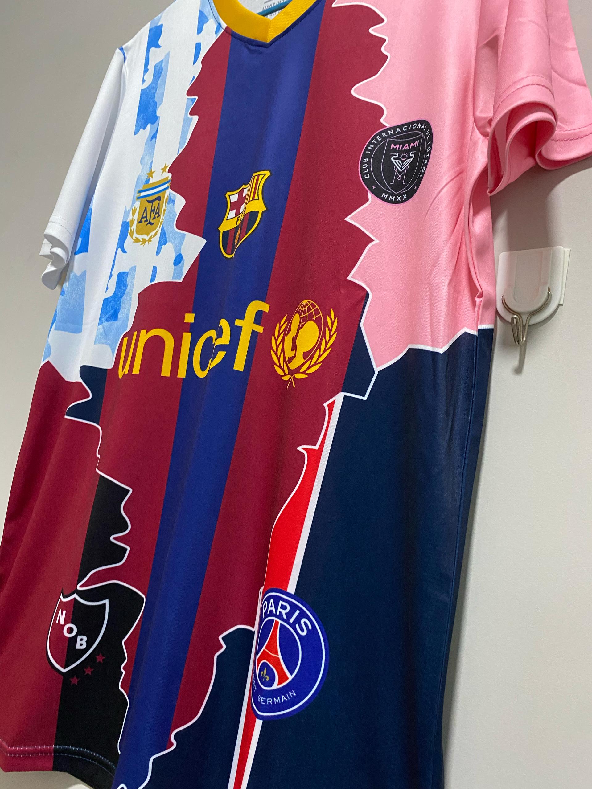 Thai Version Messi #10 Soccer Jersey (Fan version )