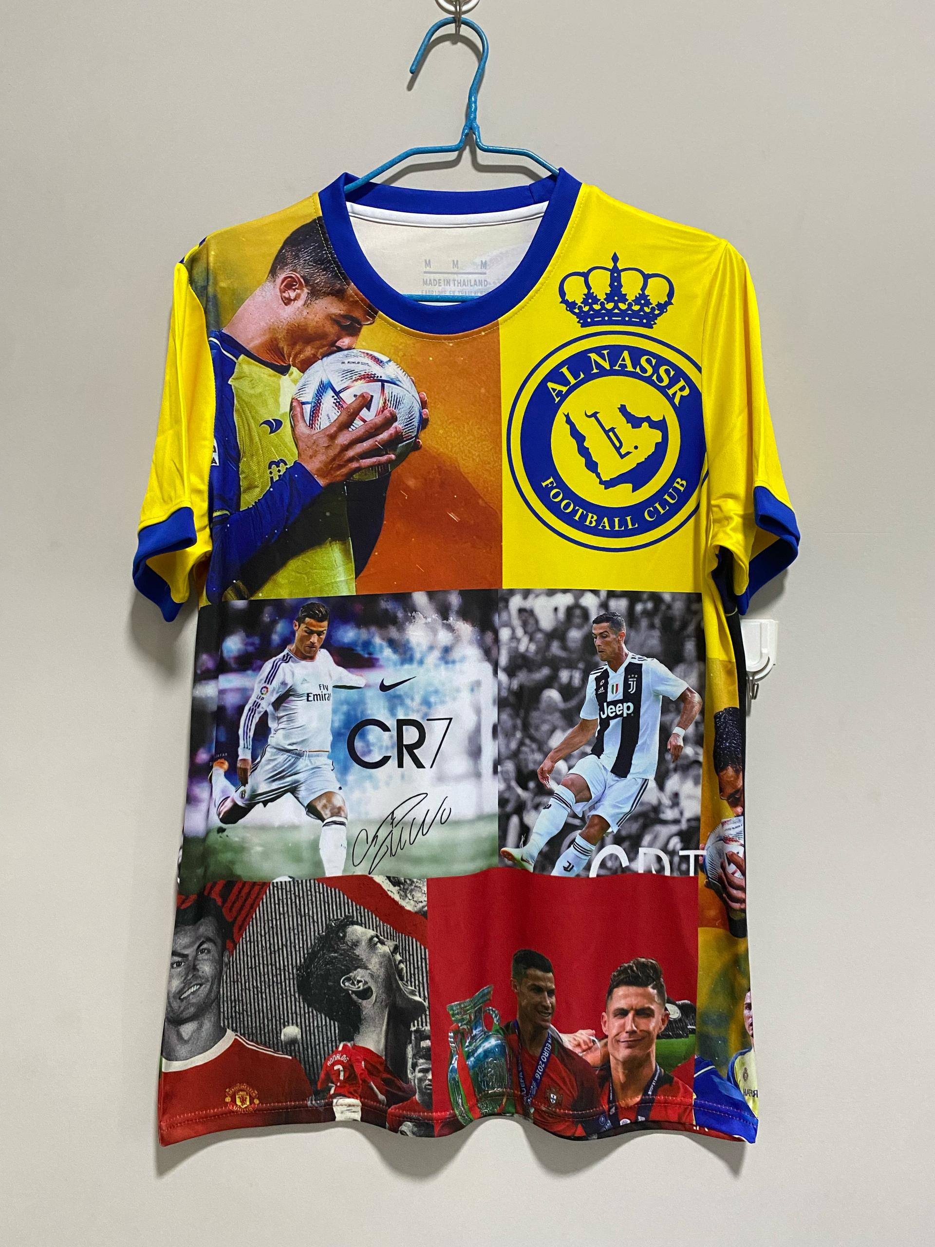 Thai Version CR7 al nassr Soccer Jersey (Fan version ) ronaldo jersey