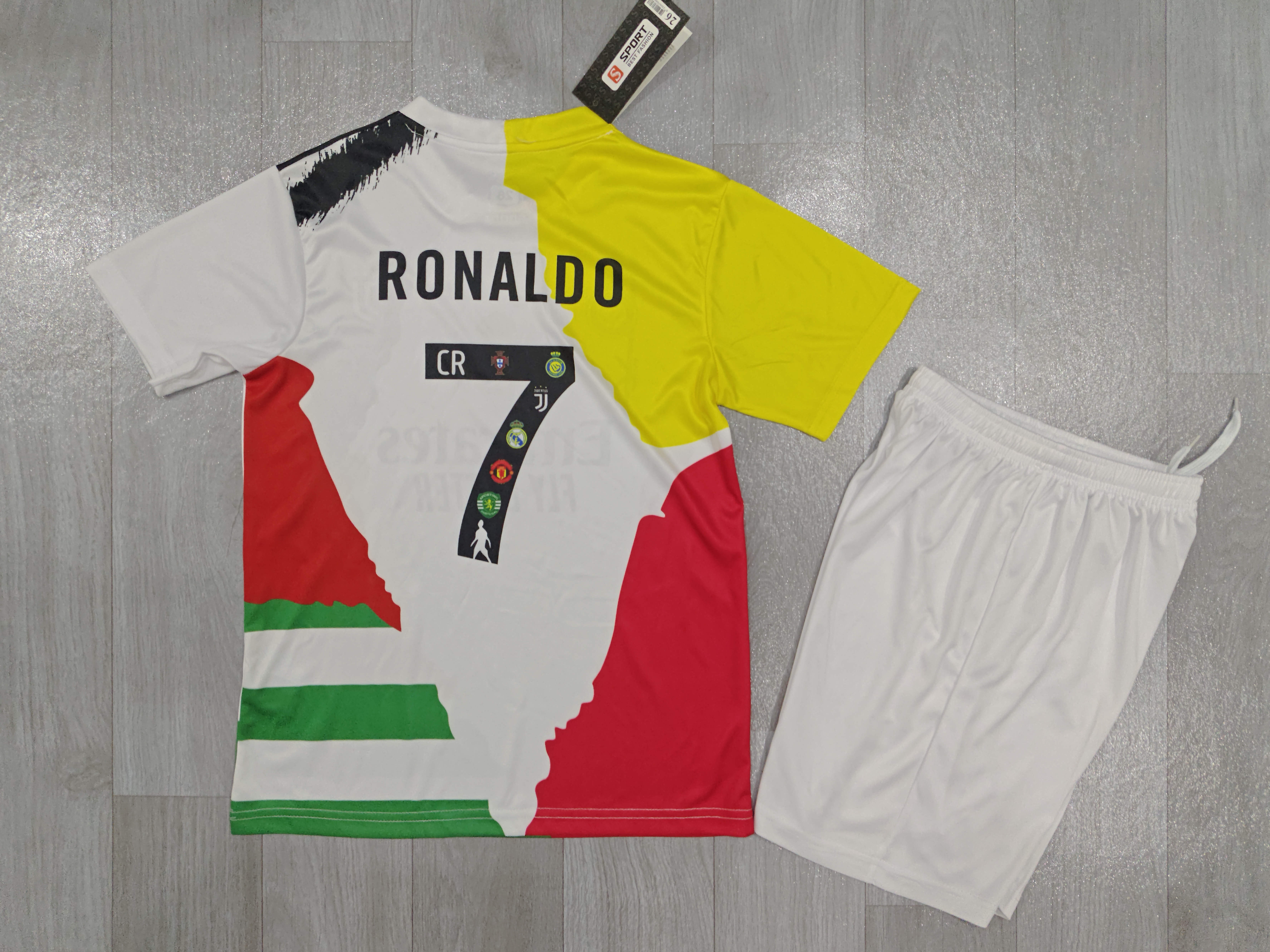 Kids Thai Version CR7 Soccer Jersey (Fan version ) ronaldo jersey