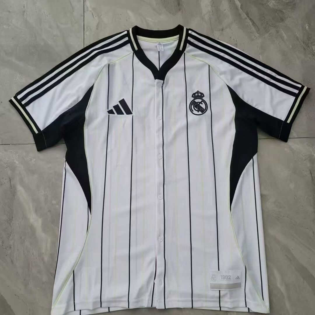 25/26 Real Madrid Soccer Jersey