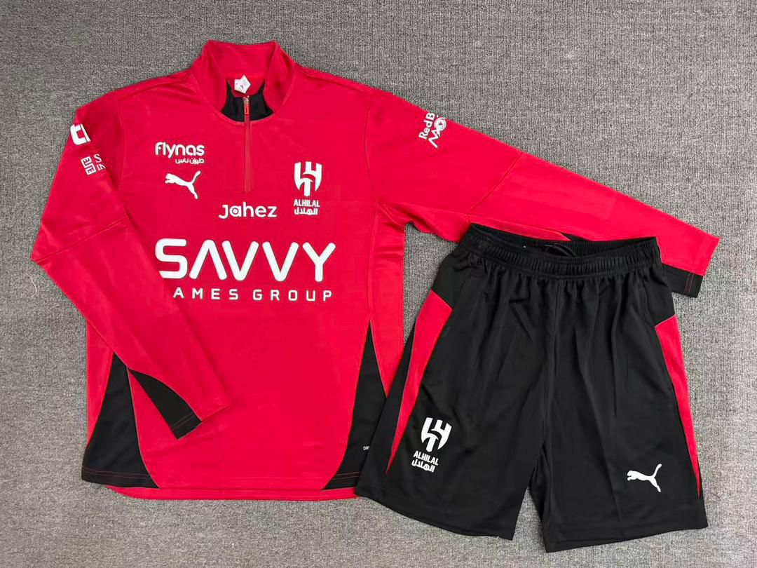 Al hilal 25/26 Training top and shorts
