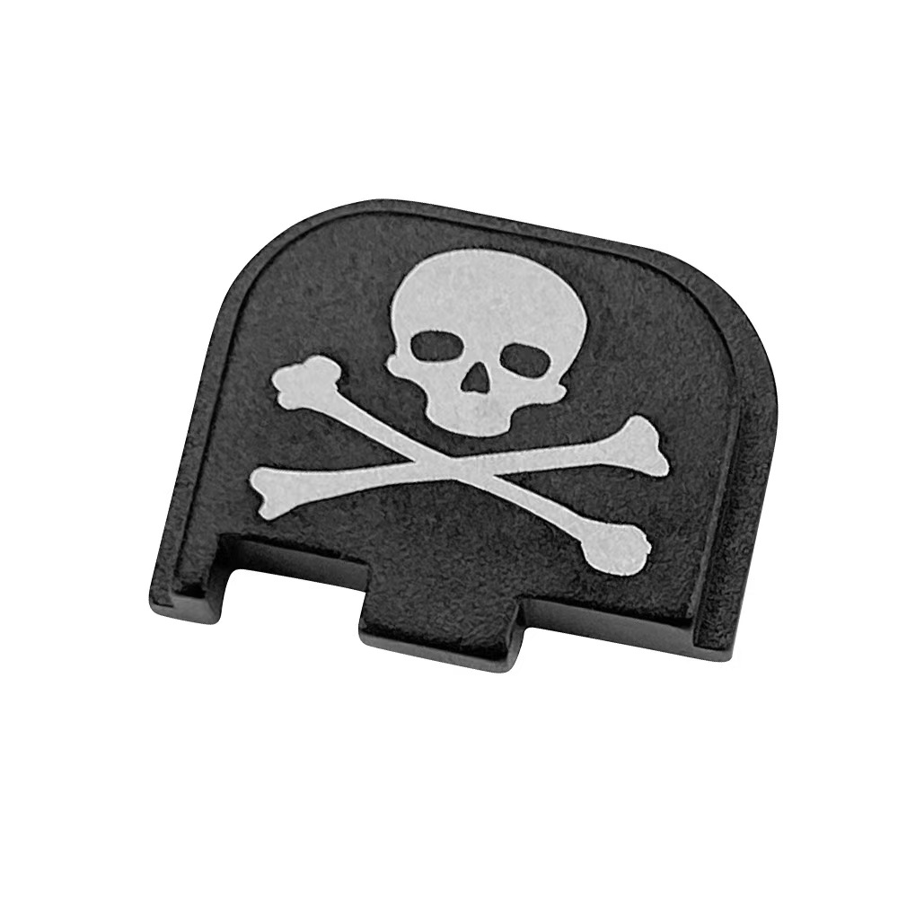 6 PCS  Aluminum alloy back cover suitable for 1-5 generations GLOCK 43 43X 48 Slide Cover P
