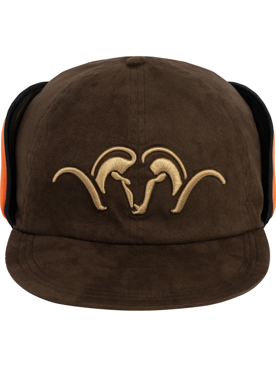 Suede Blaze Orange Insulated Cap