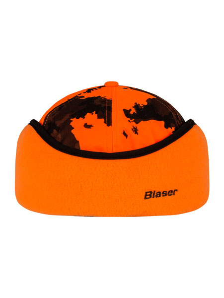 Suede Blaze Orange Insulated Cap