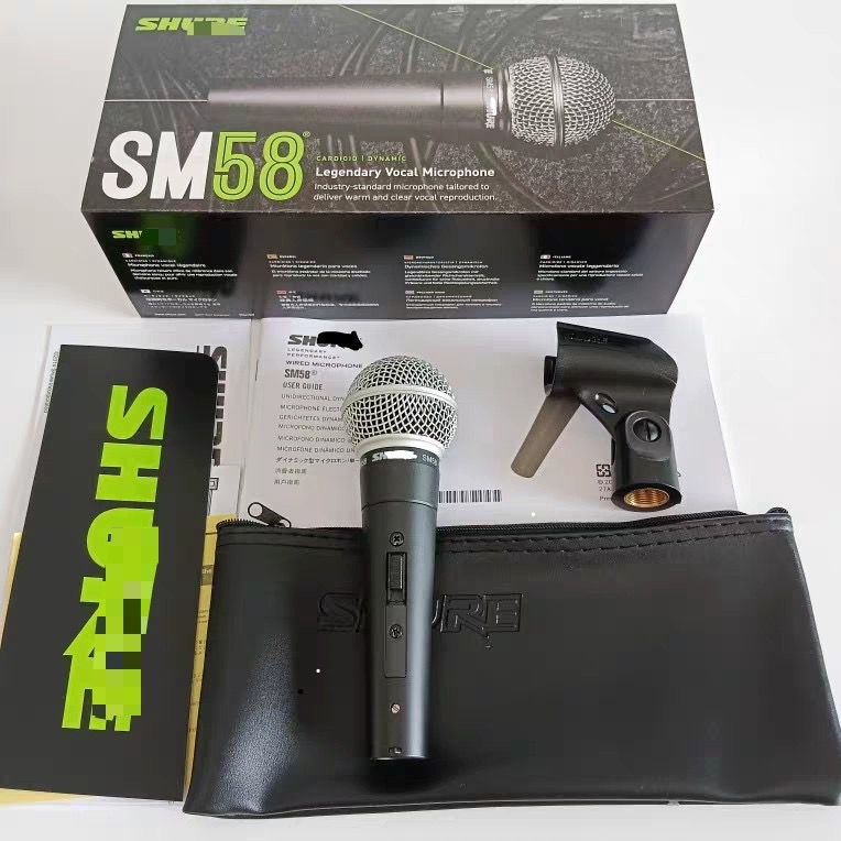 Shure SM58S Professional recording microphone