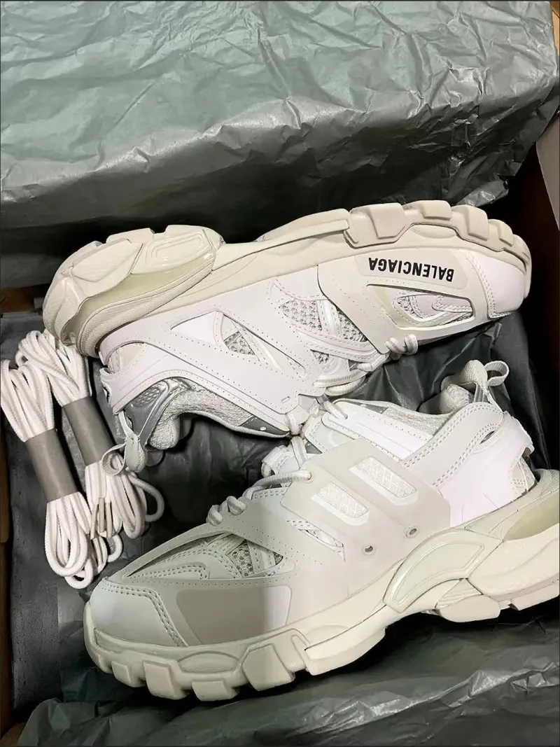 Balenciaga Track Tess S.White Black (LED)