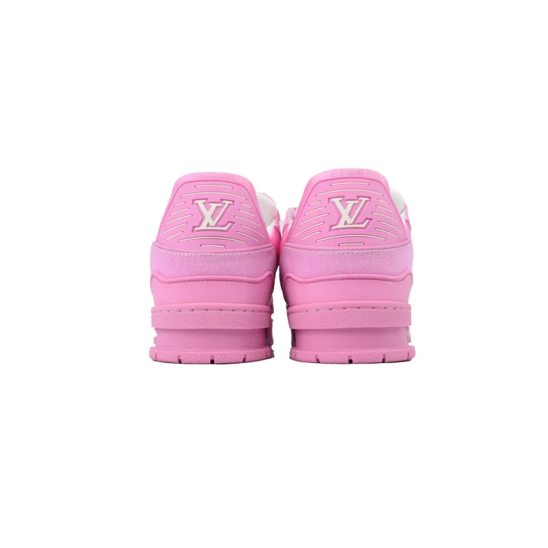 LV Trainer Sneaker Pink Cowboy