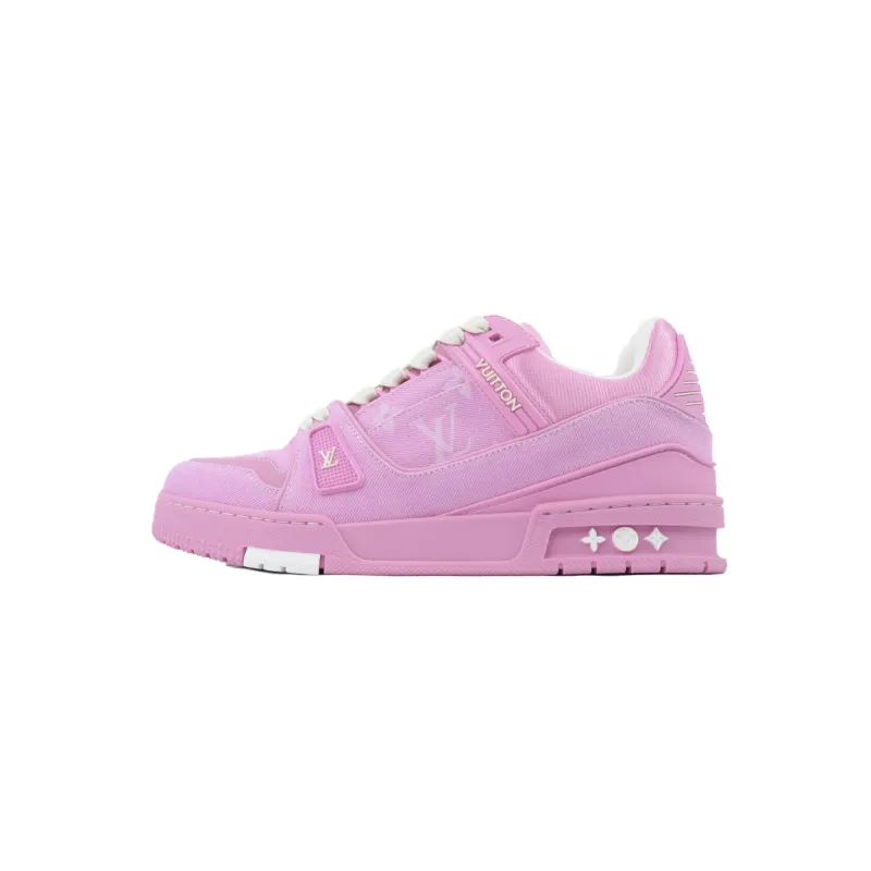 LV Trainer Sneaker Pink Cowboy