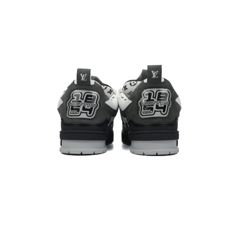 Louis Vuitton Skate Sneaker Black Grey