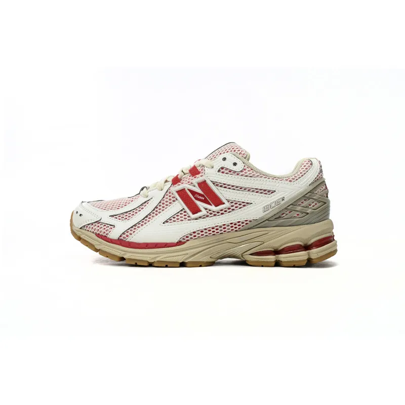 NEW BALANCE White Red