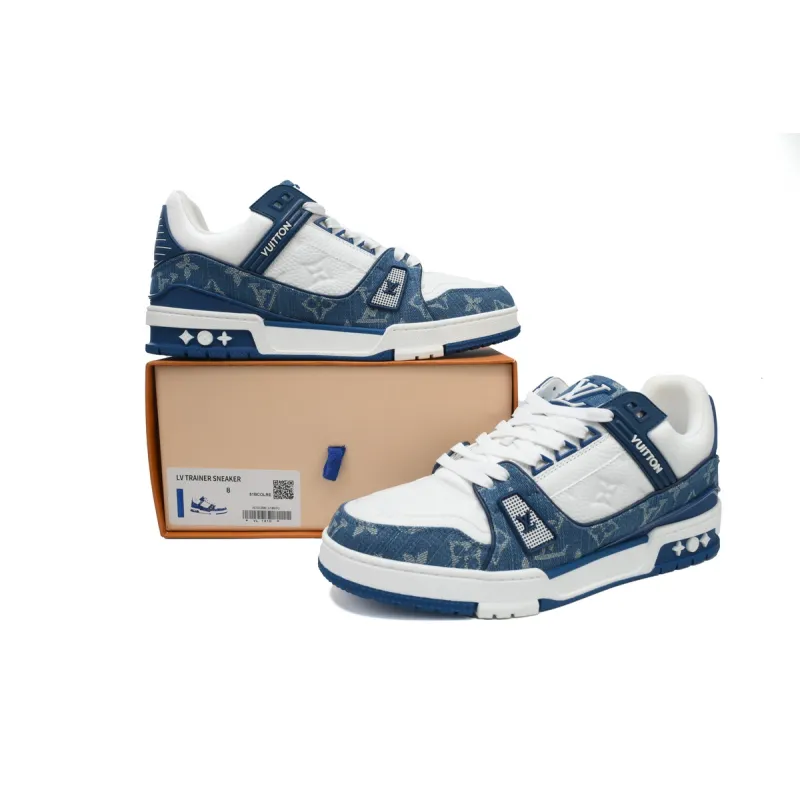 Louis Vuitton Trainer Blue