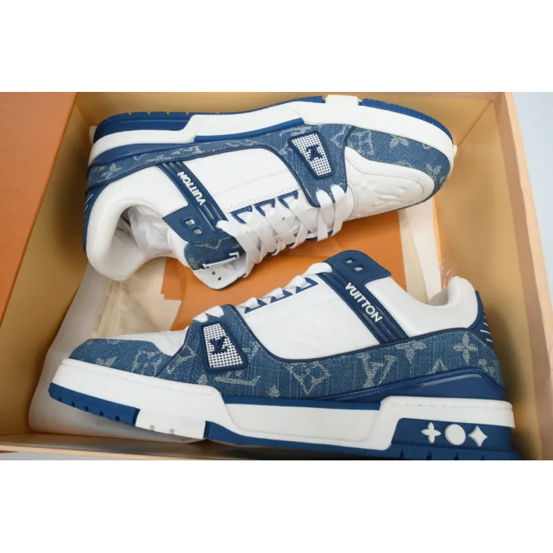 Louis Vuitton Trainer Blue
