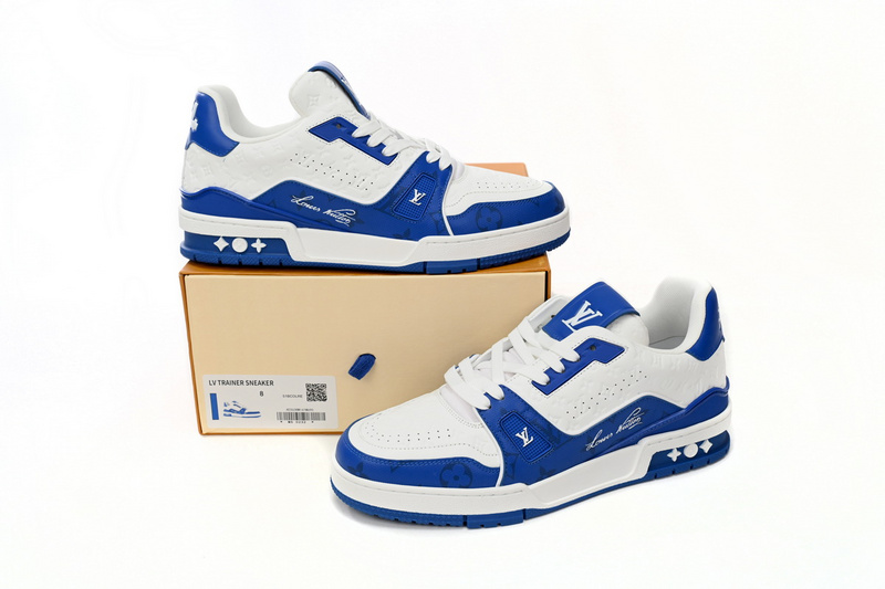 Louis Vuitton White Blue