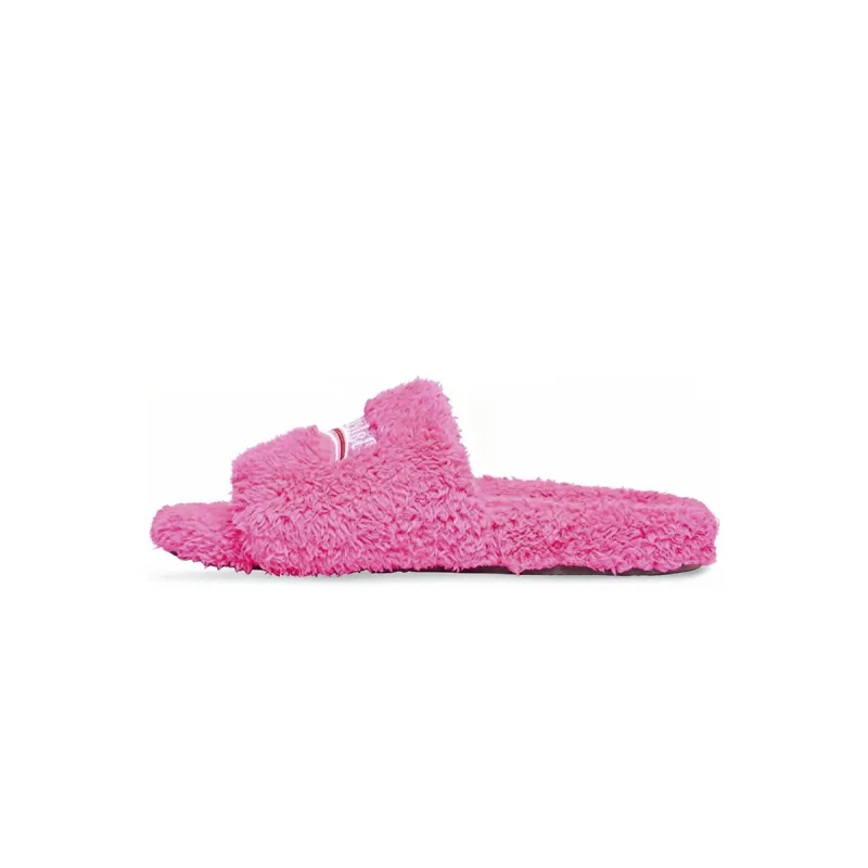 Balenciaga Furry Slide Pink CK