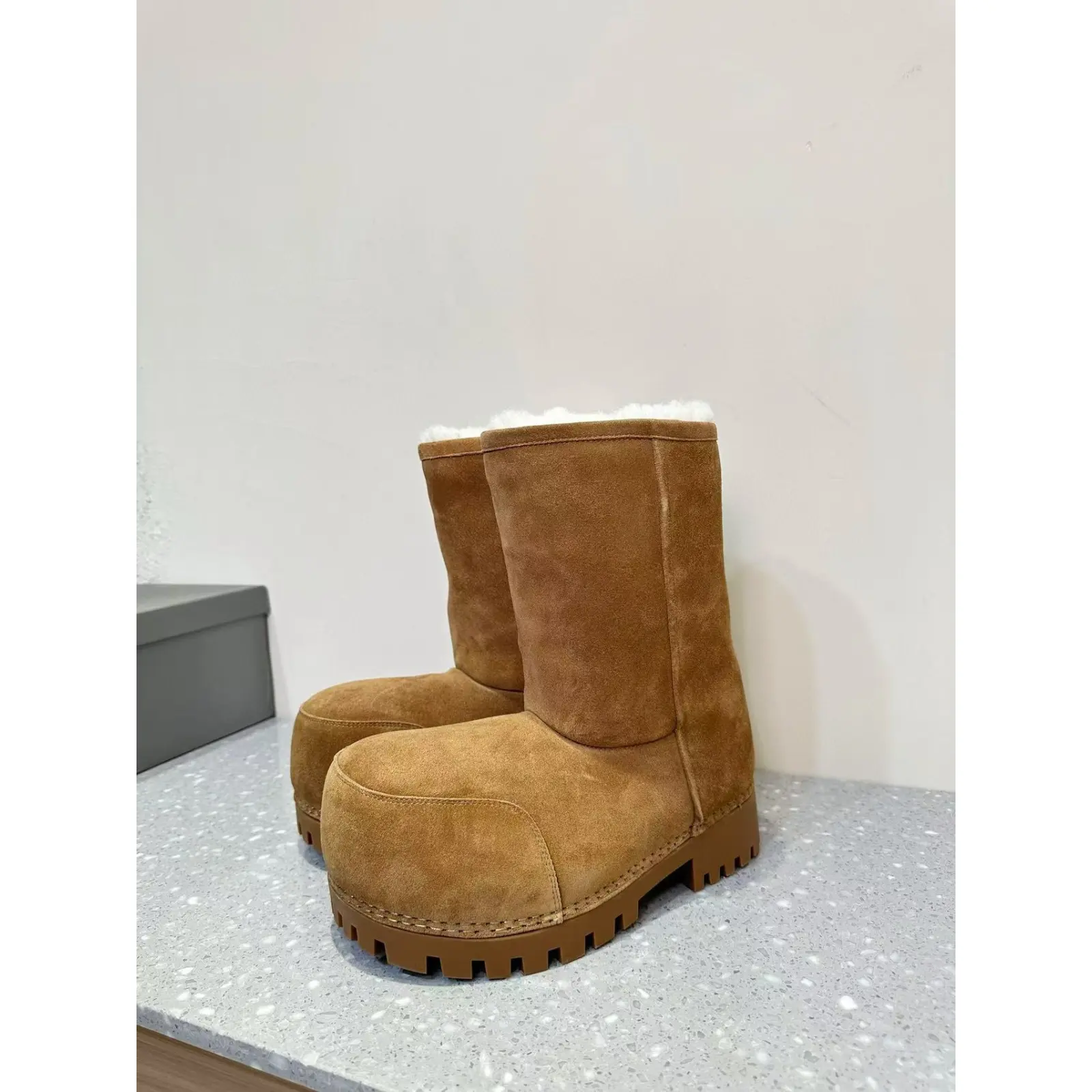 Balenciaga Brown Alaska Low Boot