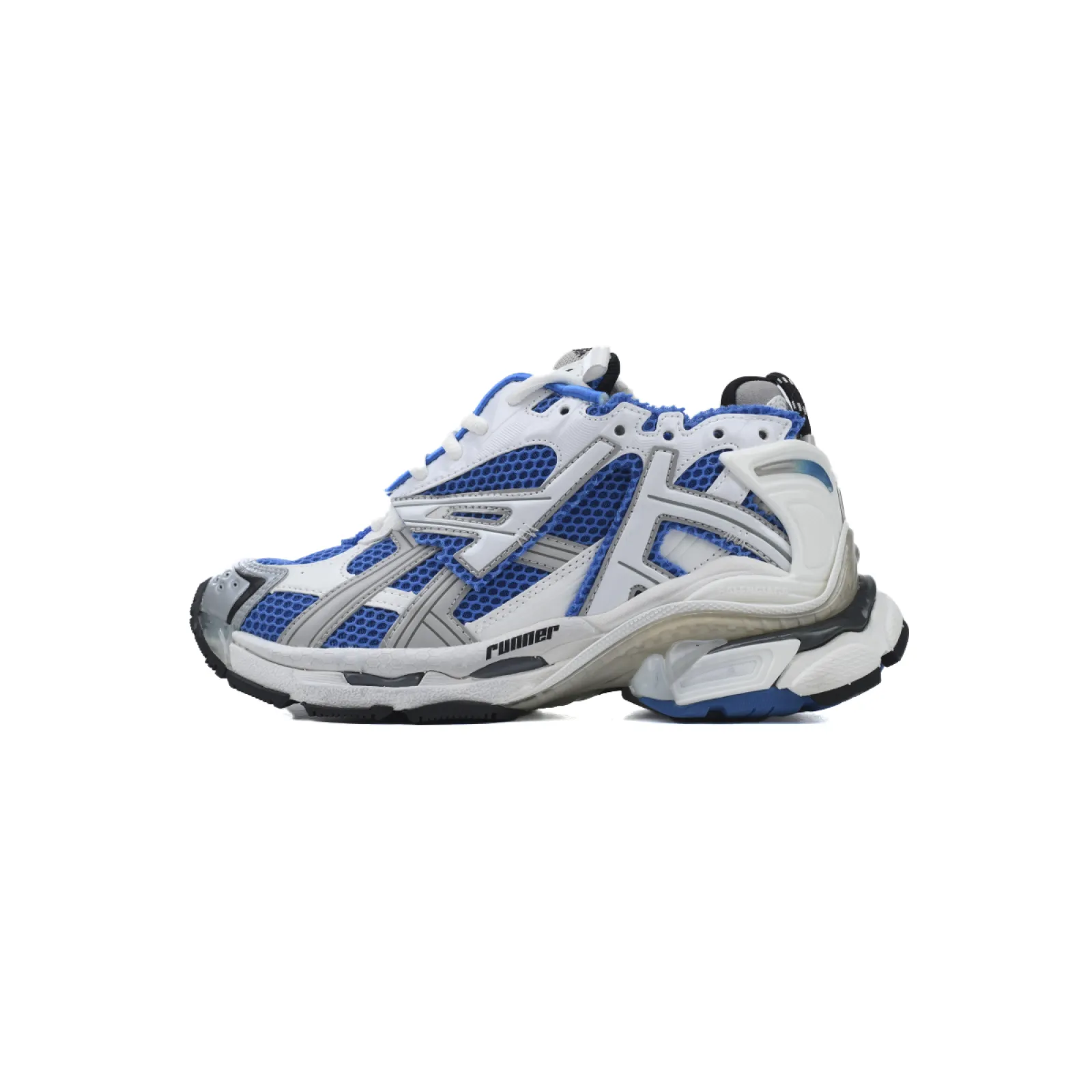 Balenciaga Runner Sneaker White Blue