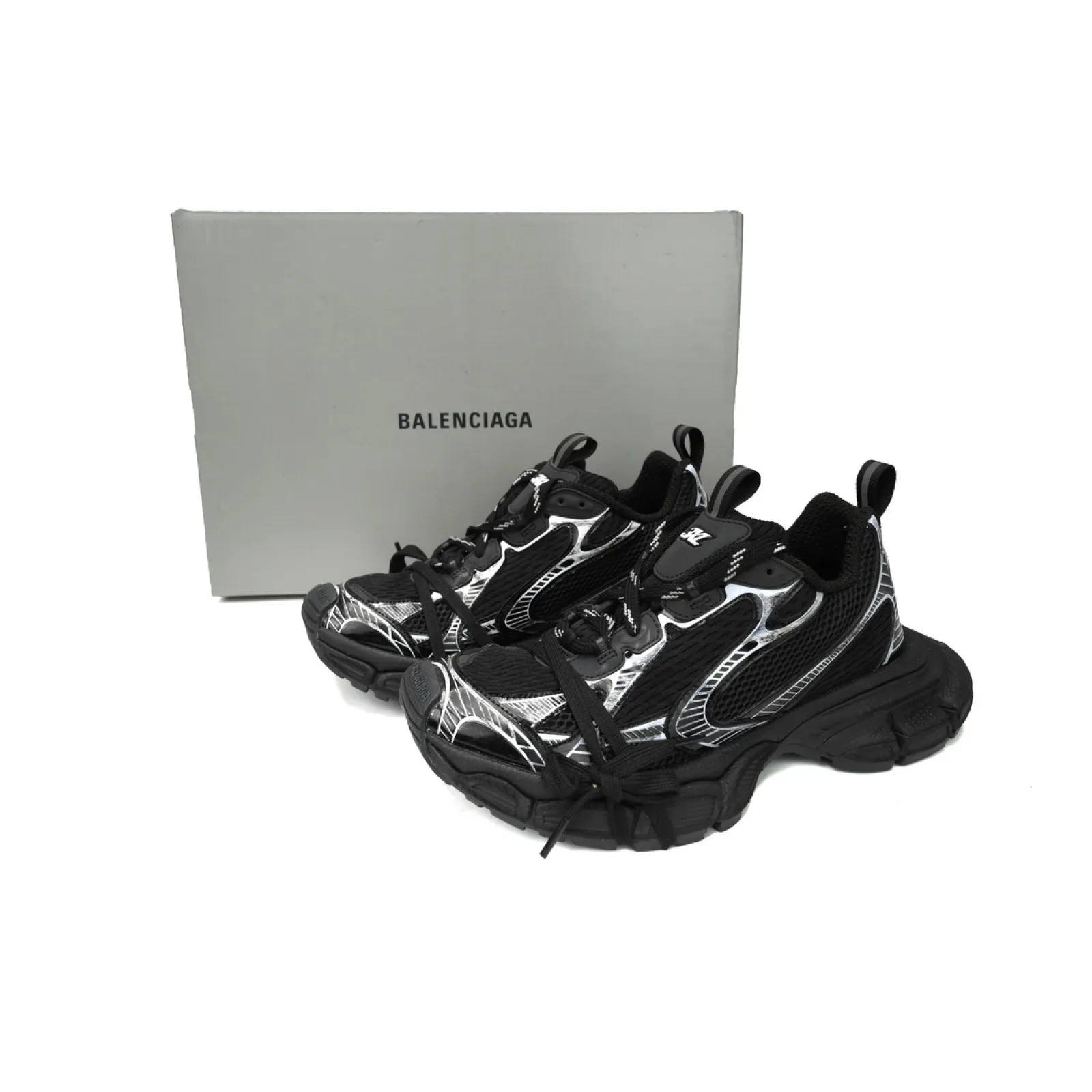 Balenciaga 3XL Sneaker Black And White