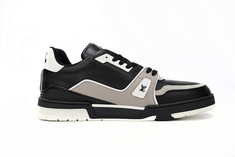 Louis Vuitton LV Trainer Black Grey White