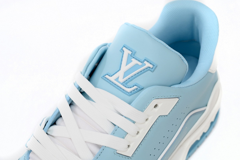 Louis Vuitton LV Trainer #54 Light Blue White