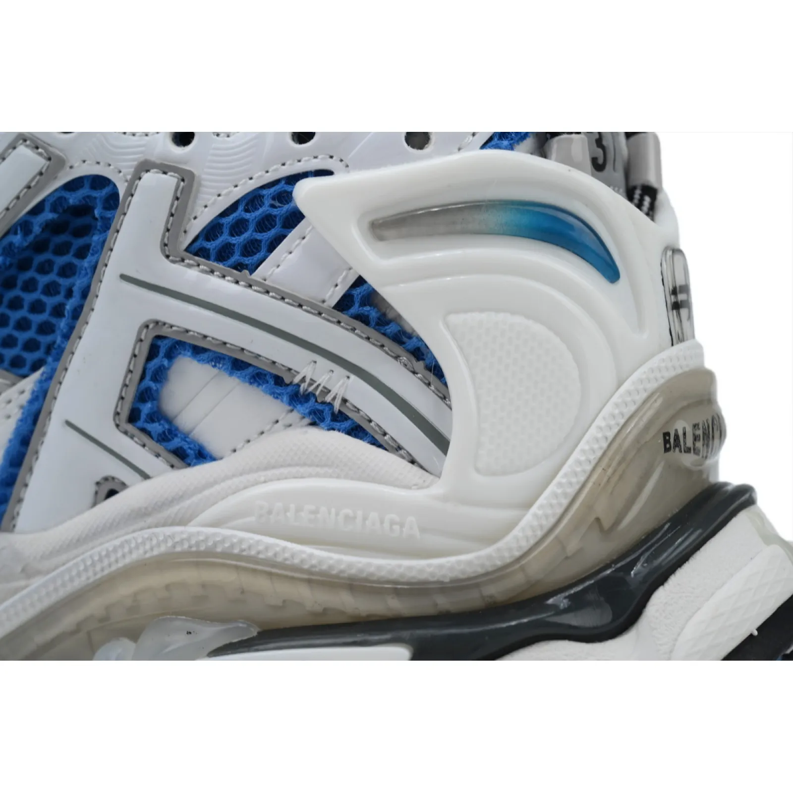 Balenciaga Runner Sneaker White Blue