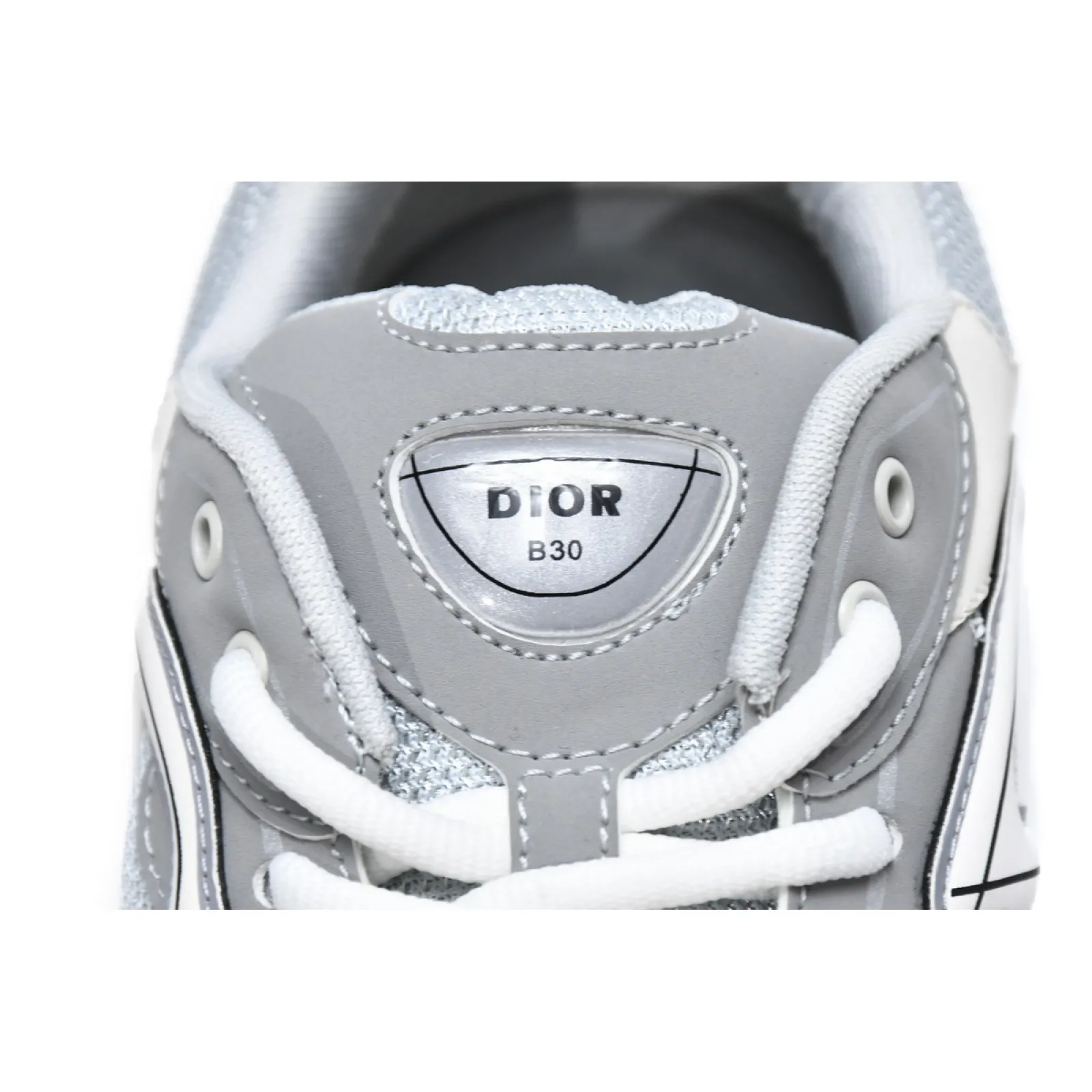 Dior B30 Sneakers Gray White